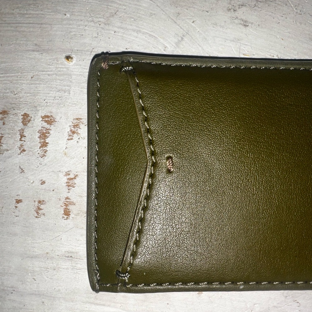 🌵Fossil Joshua Cactus Leather Card Case - Picture 7 of 8